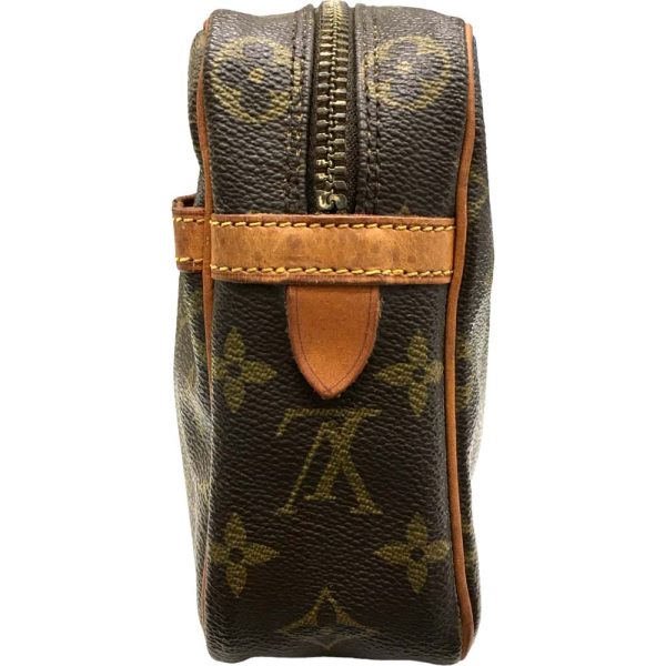 i24 704 6 Louis Vuitton Compiègne 23 Clutch Bag Monogram Brown