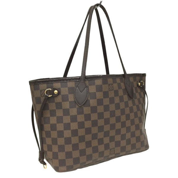 i24 784 1 Louis Vuitton Neverfull PM Damier Ebene Tote Bag Brown