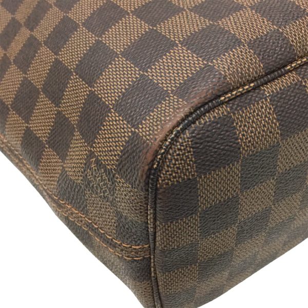 i24 784 7 Louis Vuitton Neverfull PM Damier Ebene Tote Bag Brown