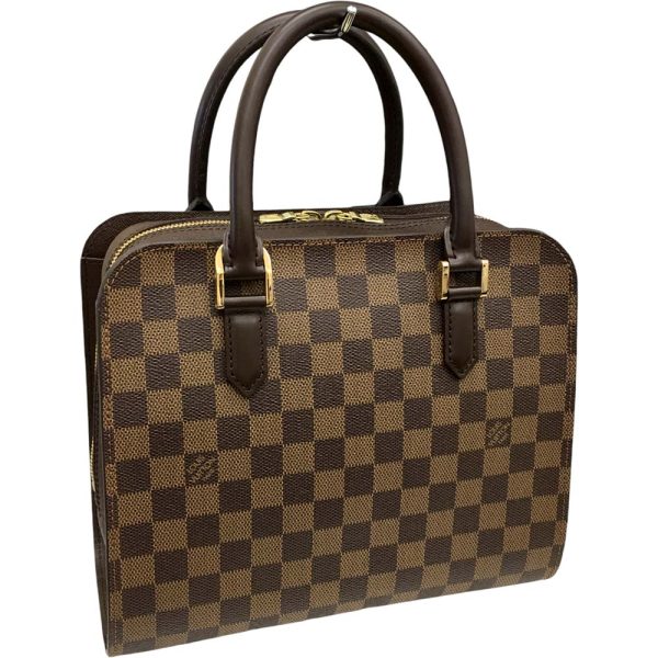 i24 976 1 Louis Vuitton Triana Damier Ebene Handbag Brown