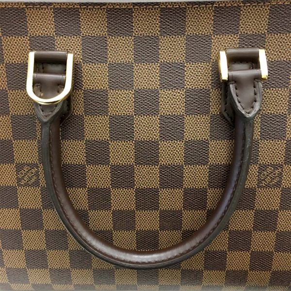 i24 976 11 Louis Vuitton Triana Damier Ebene Handbag Brown