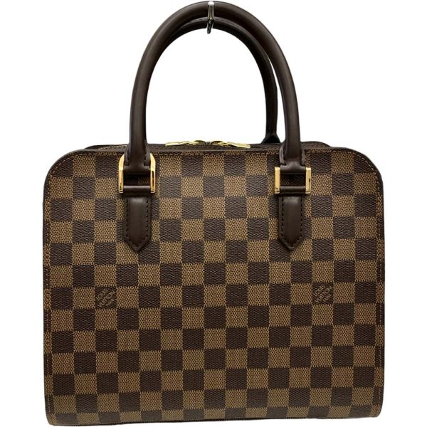 i24 976 2 Louis Vuitton Triana Damier Ebene Handbag Brown