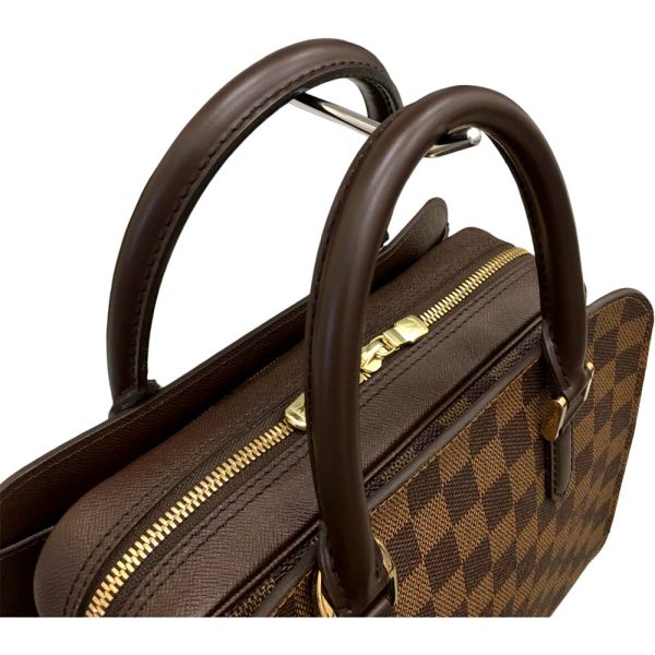 i24 976 6 Louis Vuitton Triana Damier Ebene Handbag Brown