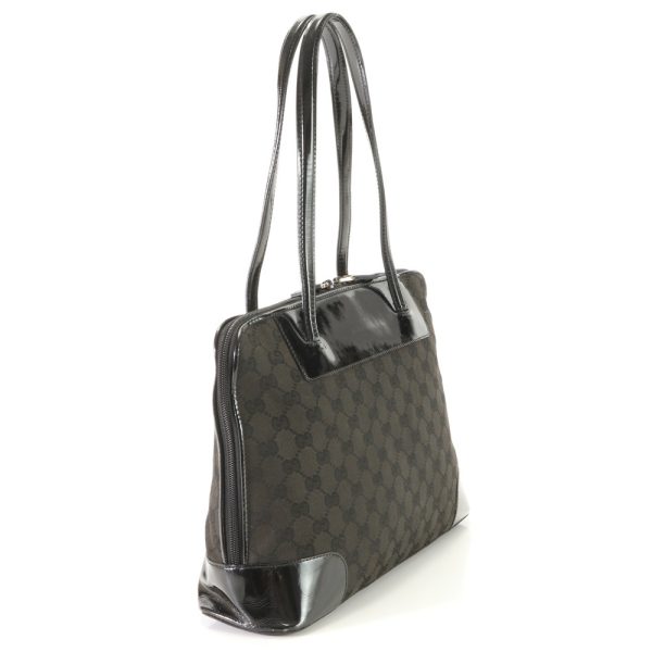 img 01690805 Gucci GG Tote Bag Shoulder Bag Hand Black