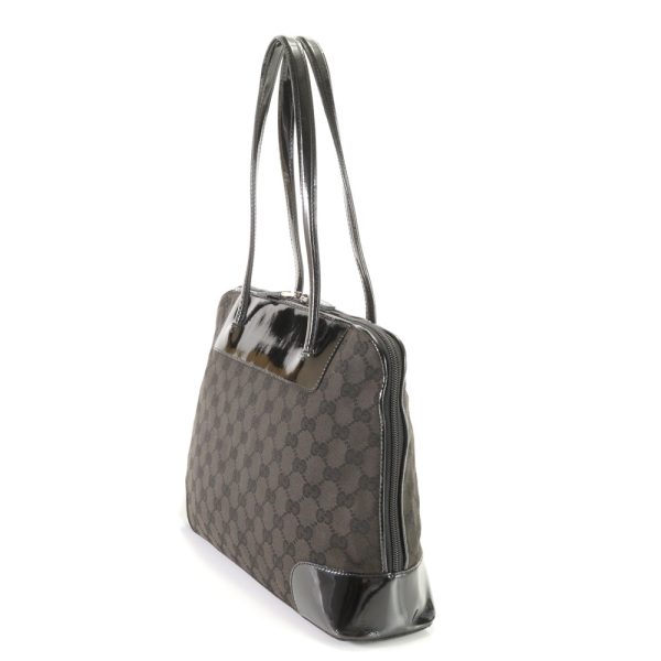 img 01690807 Gucci GG Tote Bag Shoulder Bag Hand Black