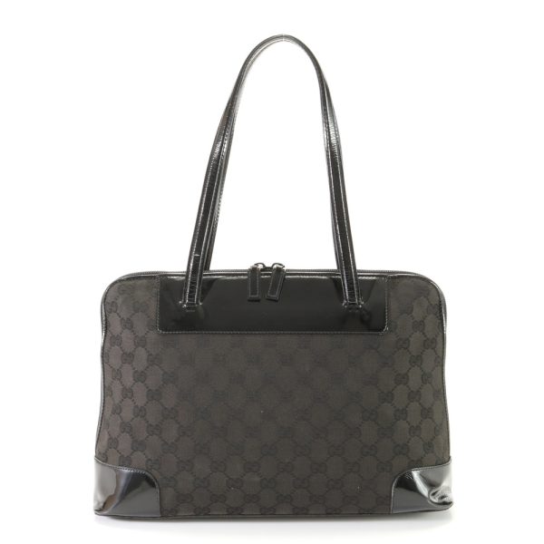 img 01690808 Gucci GG Tote Bag Shoulder Bag Hand Black