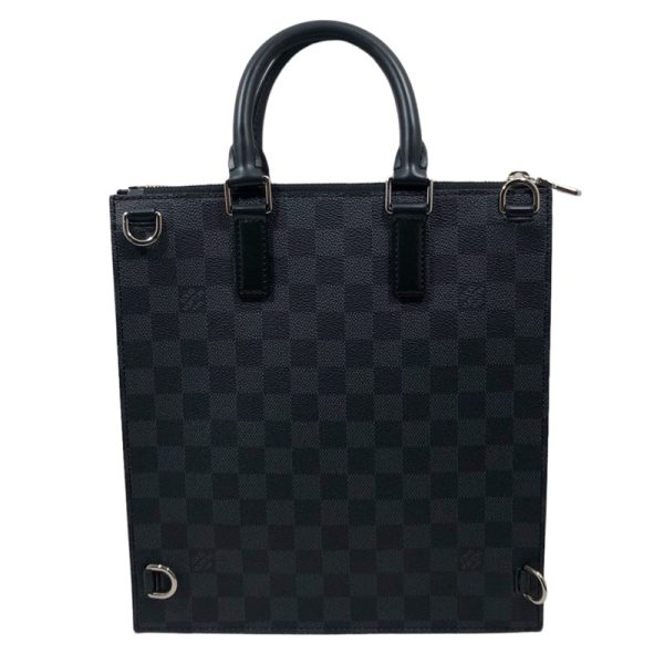 img 1311 LOUIS VUITTON Sac Plat Messenger Graphite Black