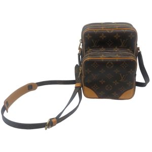 img 2489 Louis Vuitton Saratov PM Taiga Shoulder Bag Black