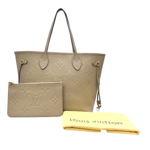 img 2866 LOUIS VUITTON Neverfull MM Tourtrail Empreinte Tote Bag