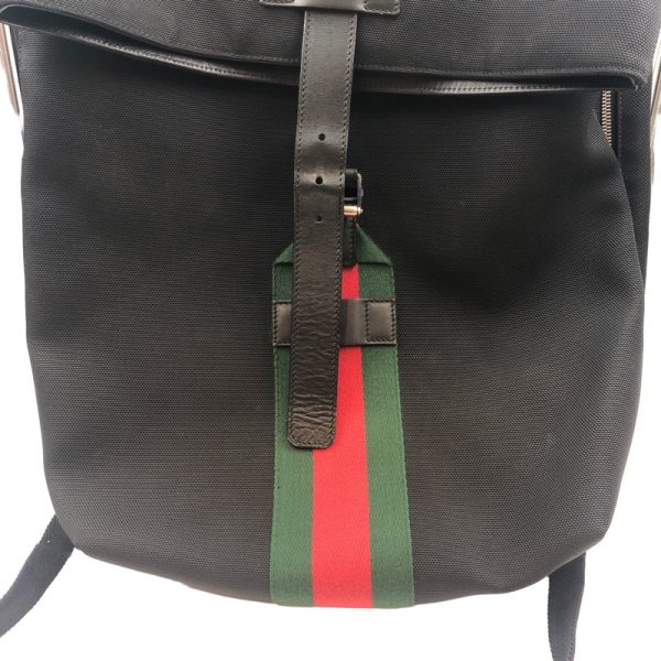 img 4075 GUCCI Sherry Black Rucksack