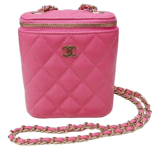 img 5142 CHANEL Matelasse Vanity Chain Shoulder Caviar Skin Shoulder Bag