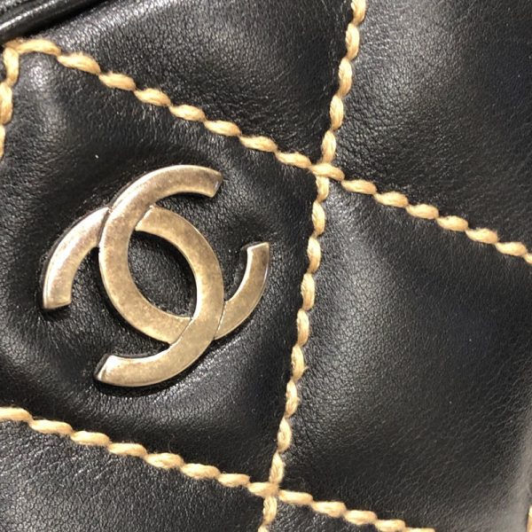 img 6002 CHANEL Wild Stitch Handbag Calf Handbag