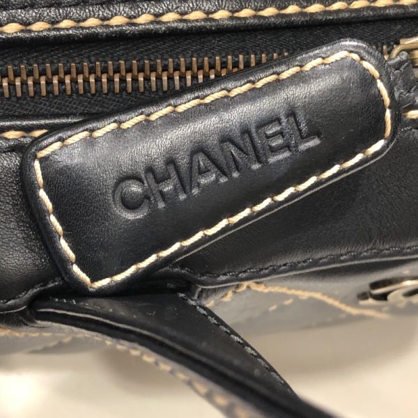 img 6003 CHANEL Wild Stitch Handbag Calf Handbag