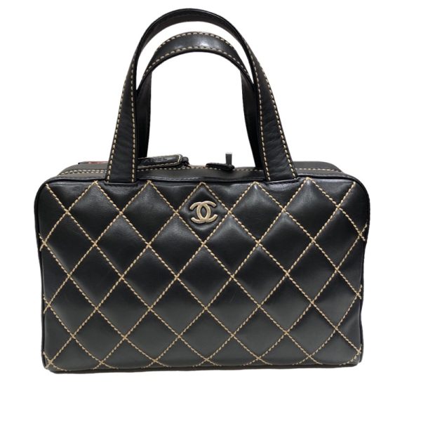 img 6020 CHANEL Wild Stitch Handbag Calf Handbag