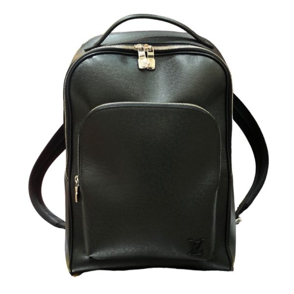 img 7286 LOUIS VUITTON Black Taiga Backpack Daypack