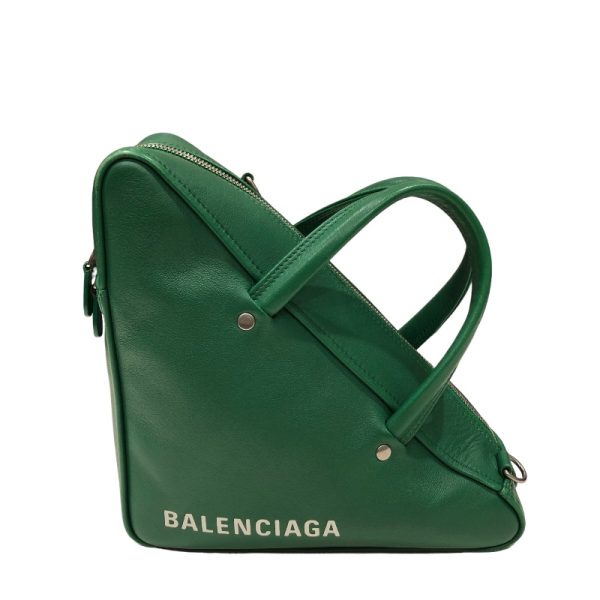 img 7668 Balenciaga Triangle Duffle Calf Shoulder Bag