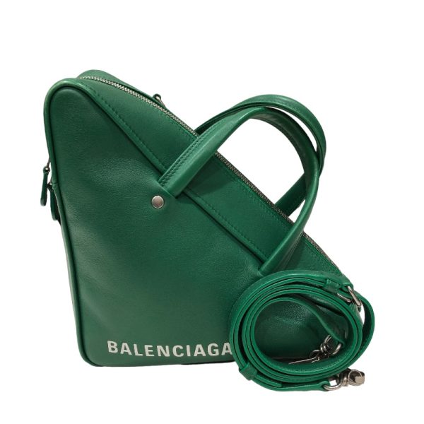 img 7679 Balenciaga Triangle Duffle Calf Shoulder Bag