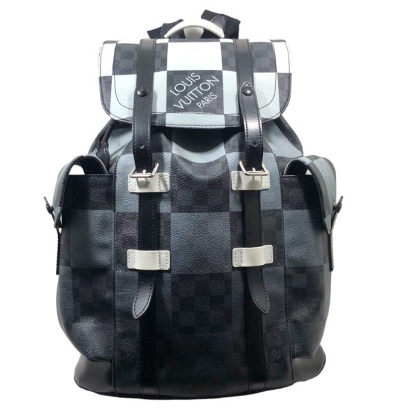 img 8759 LOUIS VUITTON Christopher PM Graphite Giant Backpack