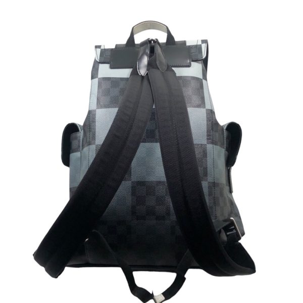 img 8760 LOUIS VUITTON Christopher PM Graphite Giant Backpack