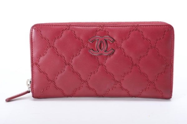 imgrc0062041897 CHANEL long wallet red