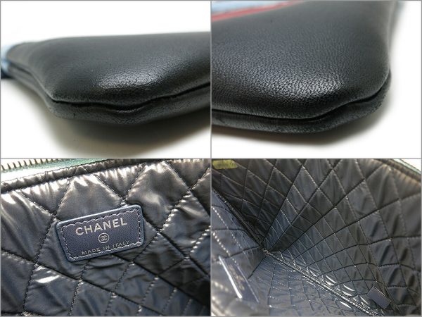 imgrc0071167800 Chanel Airline Clutch Bag Noir Red