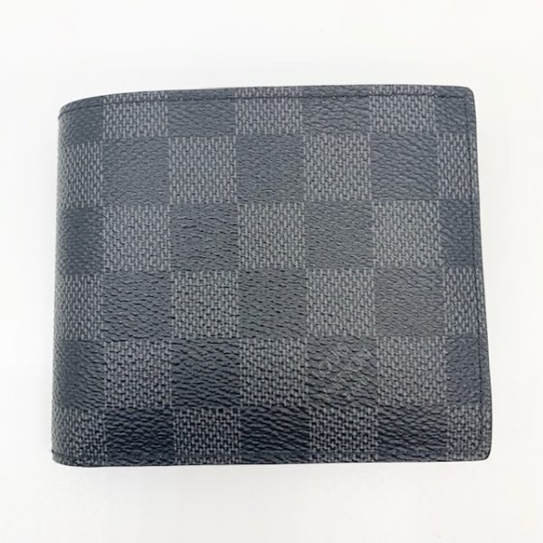 imgrc0079053254 Louis Vuitton Portefeuille Marco Wallet Damier Graphite Canvas Gray