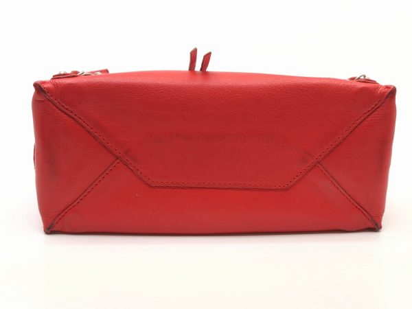 imgrc0079227600 Balenciaga Mini Paper 2WAY Bag Mirror Red