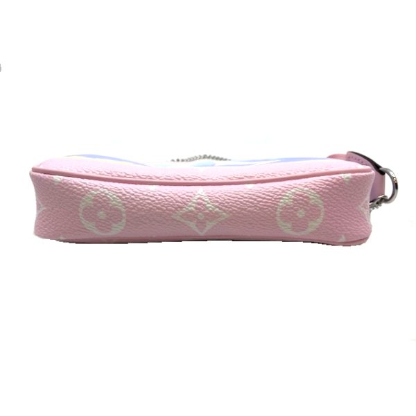 imgrc0079344668 Louis Vuitton Mini Pochette Accessoire Pouch Monogram Canvas Pink