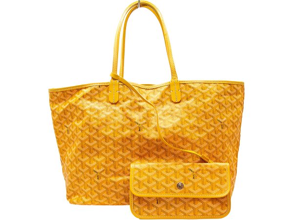 imgrc0079440868 Goyard Saint Louis PM Tote Bag Canvas Yellow