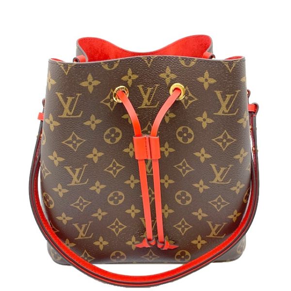 imgrc0079483587 Louis Vuitton Neo Noe Shoulder Bag Monogram Canvas Brown