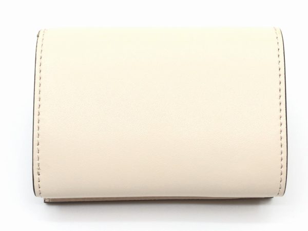 imgrc0079864518 FENDI Trifold Wallet Mini Beige