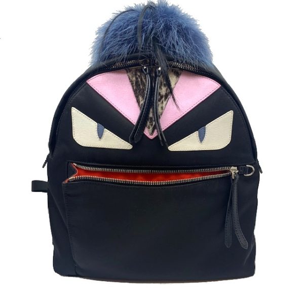 imgrc0079965601 FENDI Backpack Monster Nylon Black