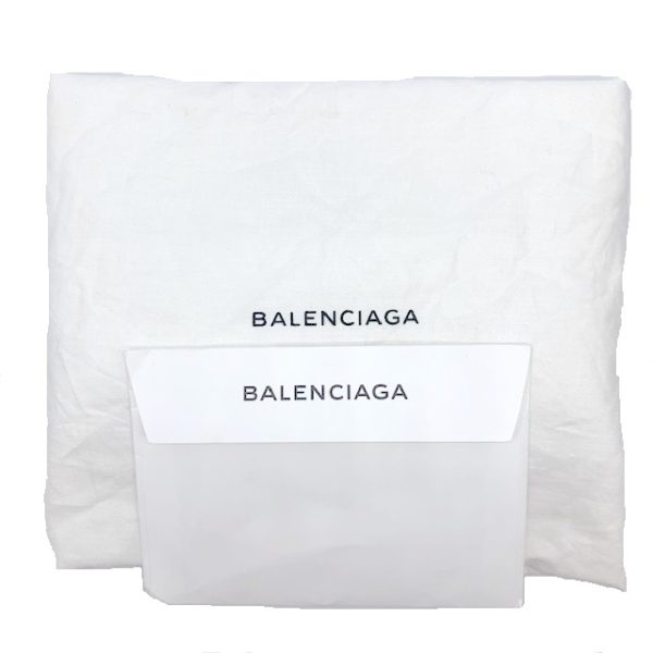 imgrc0080081653 BALENCIAGA Navy Bucket Bag Canvas Leather Black