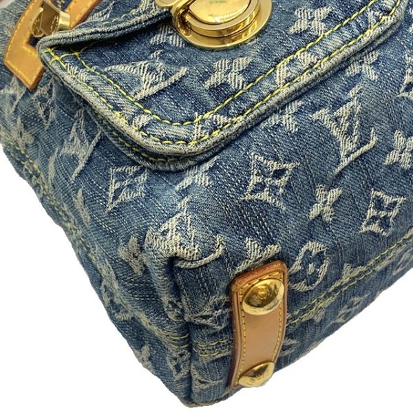 imgrc0080440570 Louis Vuitton Shoulder Bag Monogram Denim Blue