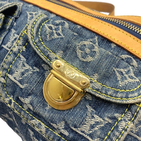 imgrc0080440589 Louis Vuitton Shoulder Bag Monogram Denim Blue