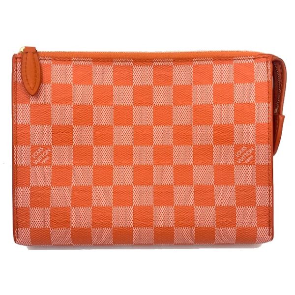 imgrc0080442056 Louis Vuitton Clutch Bag Damier Canvas Orange