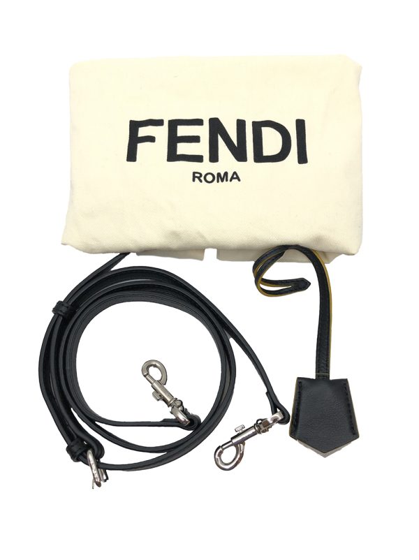 imgrc0080458746 FENDI Mini Troisajour 2WAY Shoulder Bag Black Multicolor