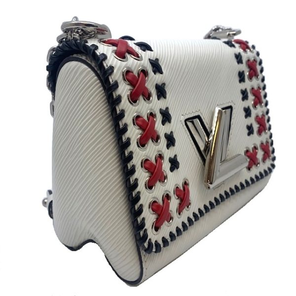 imgrc0080533144 Louis Vuitton Epi Handbag Leather White Red