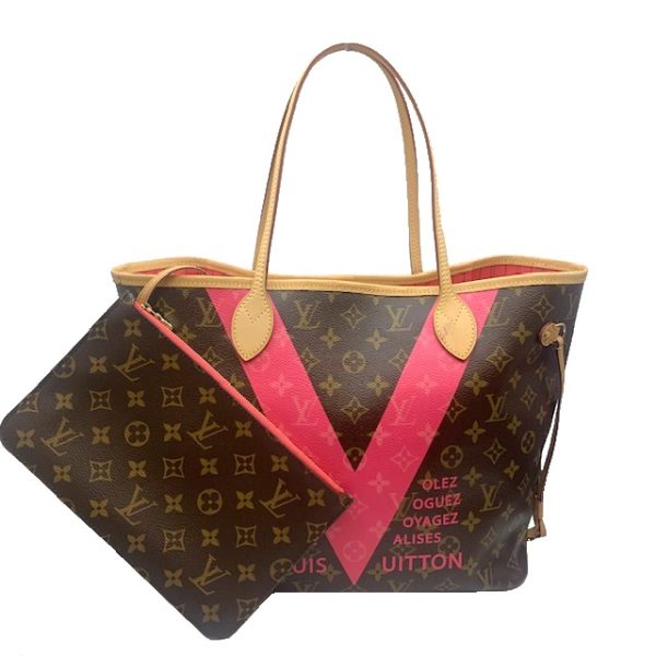 imgrc0080668034 Louis Vuitton Neverfull MM Tote Bag Monogram Canvas Brown