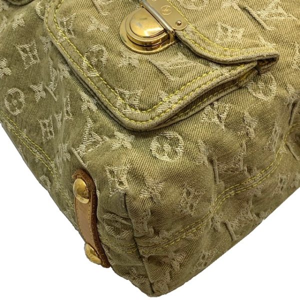 imgrc0080681448 Louis Vuitton Baggy GM Shoulder Bag Monogram Denim Green