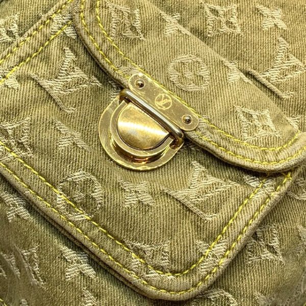 imgrc0080681452 Louis Vuitton Baggy GM Shoulder Bag Monogram Denim Green