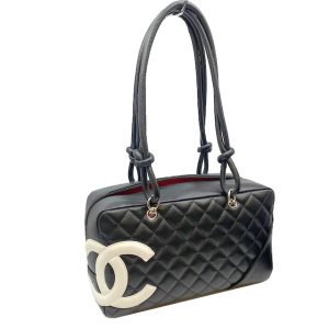 imgrc0080819012 Chanel Cocomark Vanity Bag Black