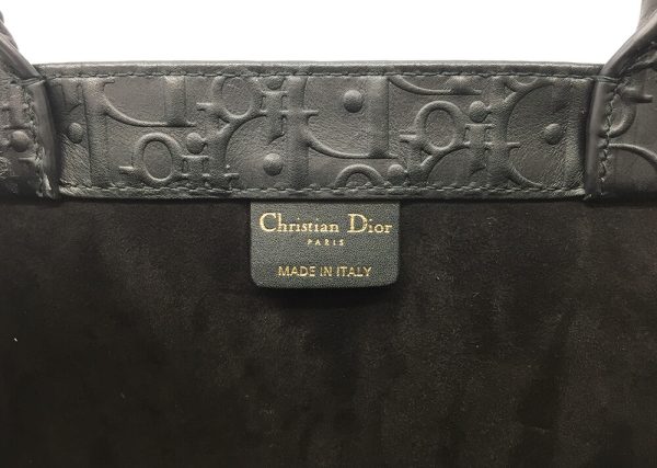 imgrc0080880654 Christian Dior Book Tote Small Bag Tote Bag Black