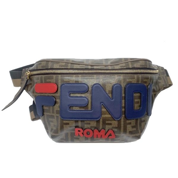 imgrc0080973223 FENDI PVC Logo Waist Bag Zucca