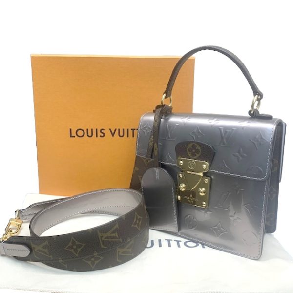 imgrc0081290869 Louis Vuitton Spring Street PM Shoulder Bag Vernis Leather Black