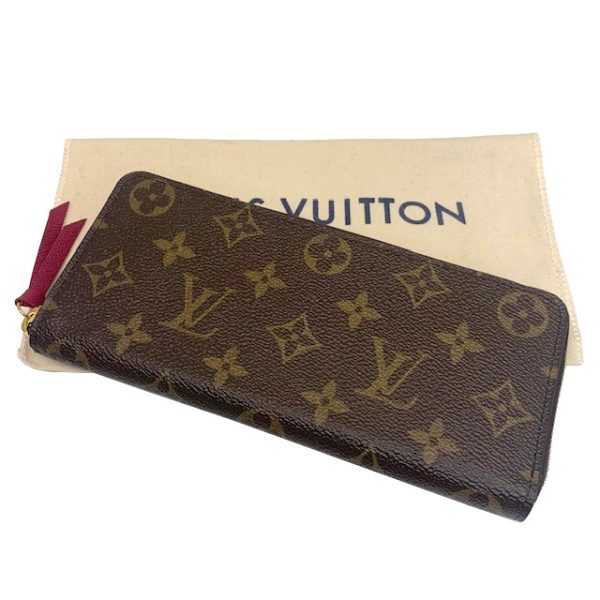 imgrc0081349680 Louis Vuitton Portefeuille Clemence Wallet Monogram Canvas Pink