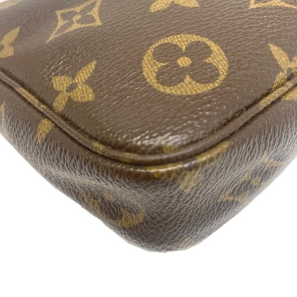 imgrc0081350563 Louis Vuitton Cherry Pochette Handbag Monogram Canvas Brown