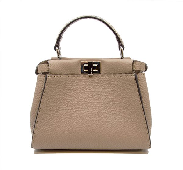 imgrc0081422237 FENDI Mini Peekaboo Selleria Python