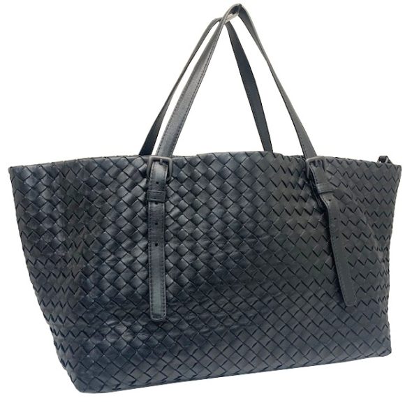 imgrc0081525076 Bottega Veneta Intrecciato Tote Bag Shoulder Bag Black