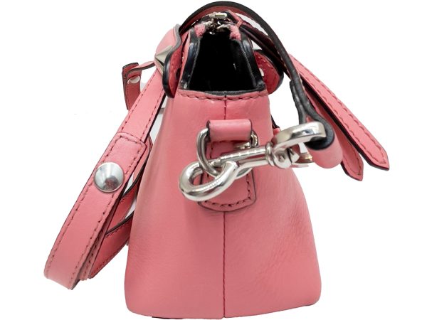 imgrc0081528189 FENDI Leather Shoulder Bag Pink